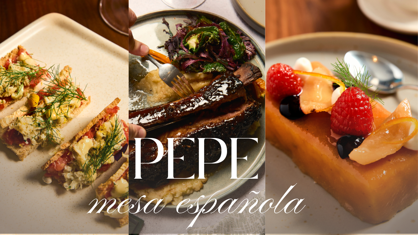 Restaurante PEPE Mesa Española en Polanco, CDMX